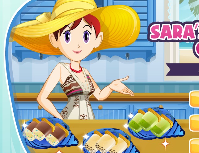 Гра Кухня Сари: фруктовий лід