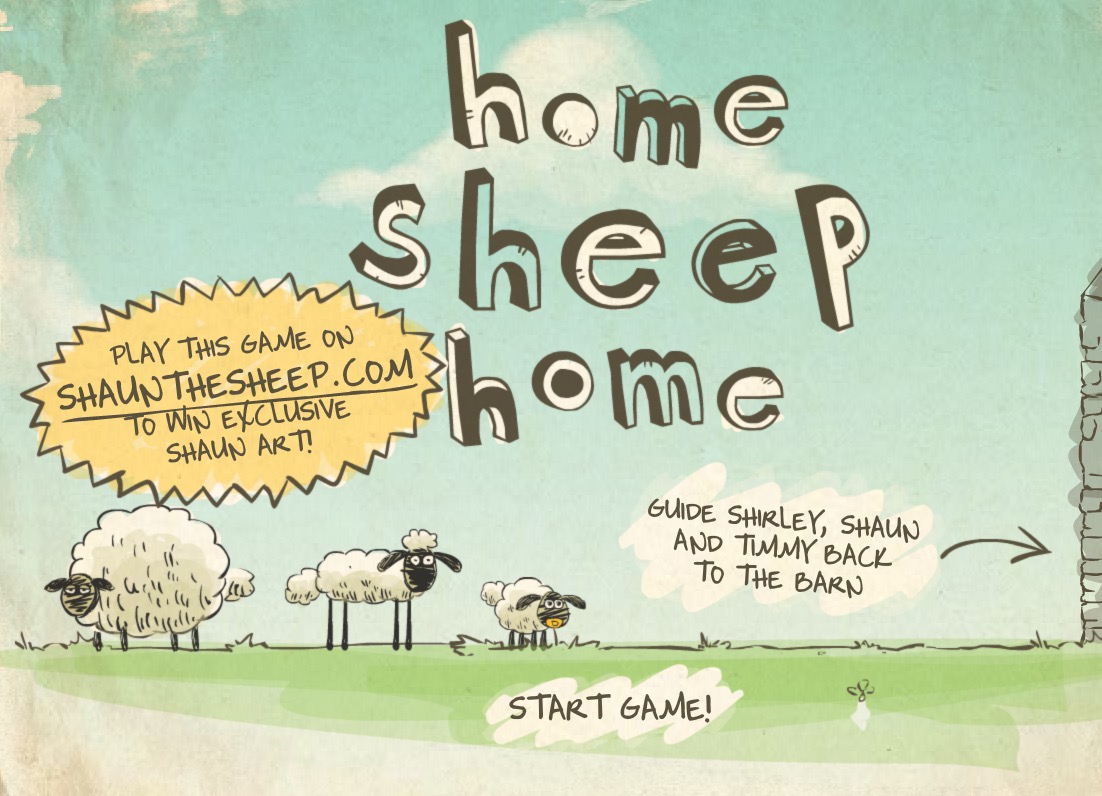 Гра Баранчик Шон і овечки 1