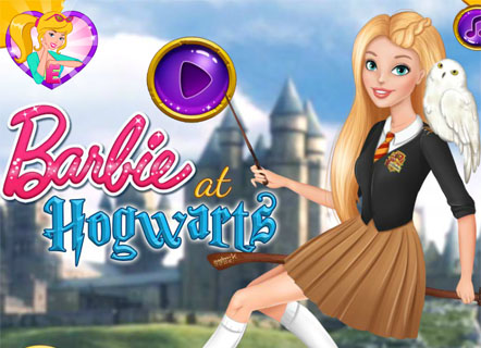 Гра Барбі в Хогвартсі