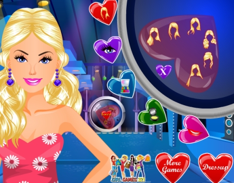 Гра Барбі: зачіски для дівчаток - грати онлайн безкоштовно