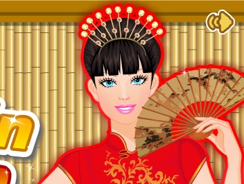 Гра Китайський макіяж для Барбі