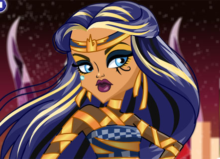 Гра Одевалка Клео де Ніл