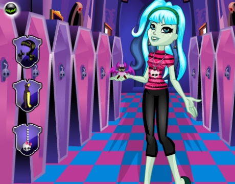 Гра Монстр Хай: Страх камера мотор - грати онлайн безкоштовно