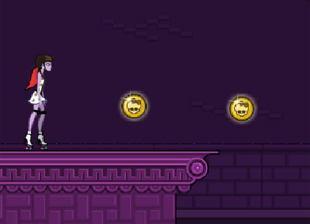 Гра Монстр Хай на роликах гонки для дівчаток - грати онлайн безкоштовно