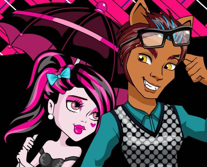 Гра Монстр хай на двох для дівчаток - грати онлайн безкоштовно