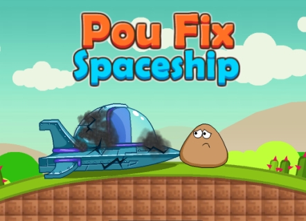 Поу ремонтує космічний корабель