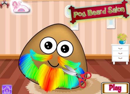 Гра Забавна борода Поу