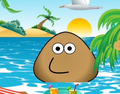 Гра Поу на пляжі