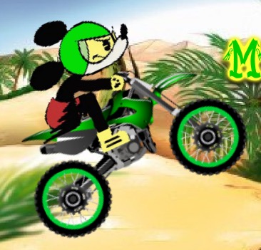 Гра Міккі Маус на мотоциклі