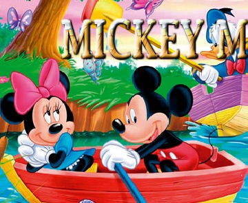 Гра Шукаємо букви з Міккі Маусом