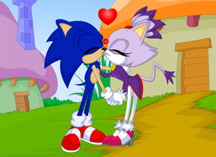 Гра Целовалки Соника