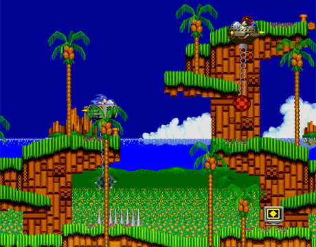 Гра Соник на двох - грати онлайн безкоштовно