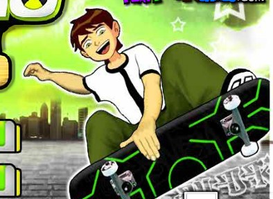 Гра Бен 10 на скейті