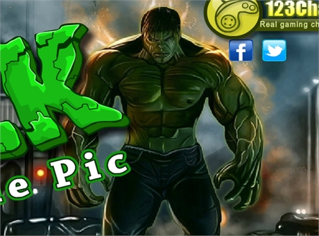 Гра Вгадай картинку з Халком