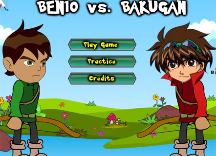 Гра Бакуган проти Бена 10: Стрільба з лука