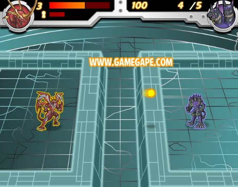 Гра Бакуган Драго б'ється з ворогами