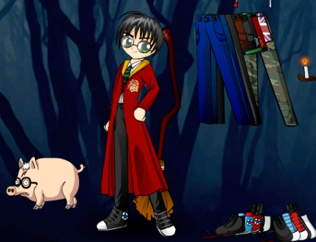 Гра Одевалка Гаррі Поттера