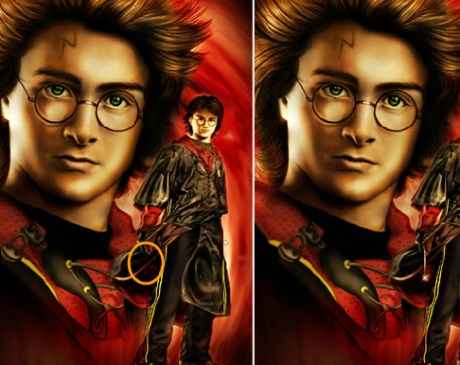 Гра Гаррі Поттер: Знайди відмінності