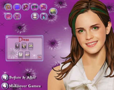 Гра Макіяж для Герміони, подруги Гаррі Поттера