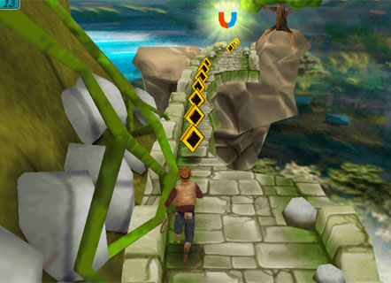 Гра Золотошукач як Сабвей Серф