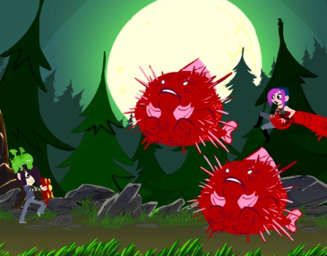 Гра Гонитва за монстром в стилі Сабвей Серф