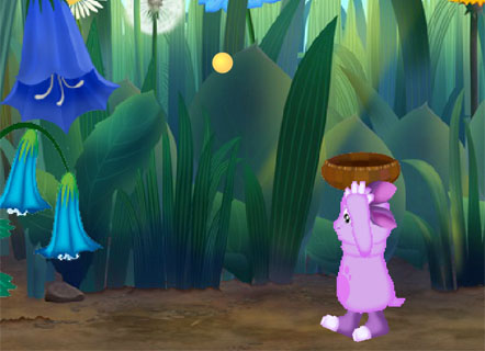 Гра Лунтік збирає припаси на зиму