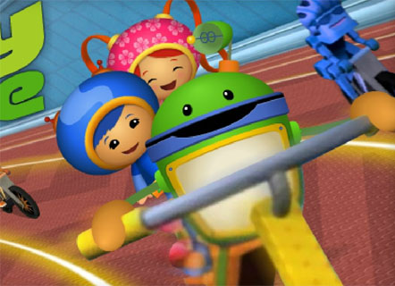 Гра Гонка Умизуми на велосипедах