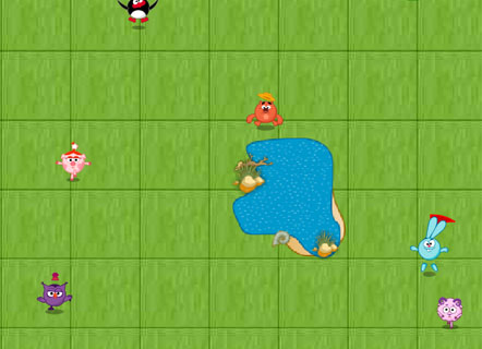 Гра Зловити Смішариків