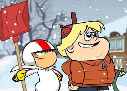 Гра Пазл: зимові пригоди Кіка Бутовського