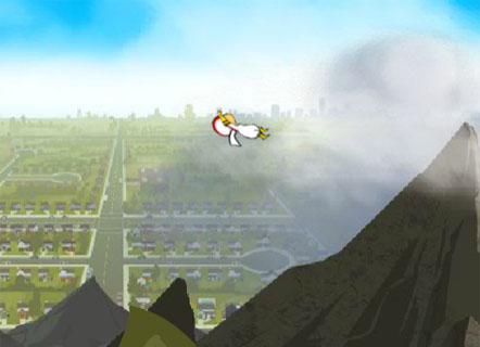 Гра Каскадерський забіг по скелях