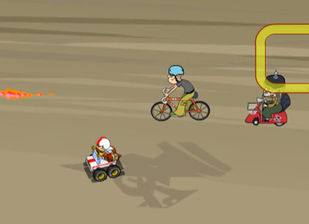 Гра Божевільна гонка Кіка Бутовського