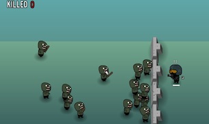 Гра стрілялка з купівлею і прокачуванням зброї