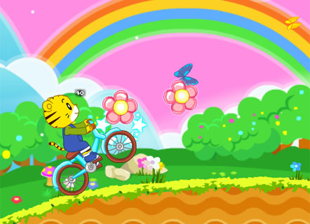 Гра Подорож звіряток по веселковій країні