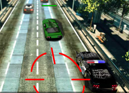 Гра Гонки на поліцейській машині з перестрілками для хлопчиків