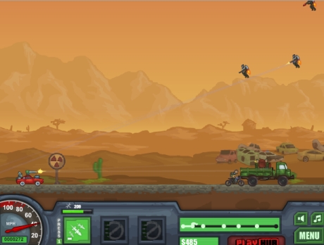 Гра Гонки стрілялки грати онлайн безкоштовно