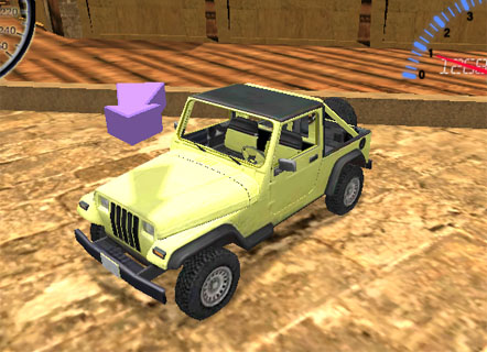 Гра Парковка джипа 3д