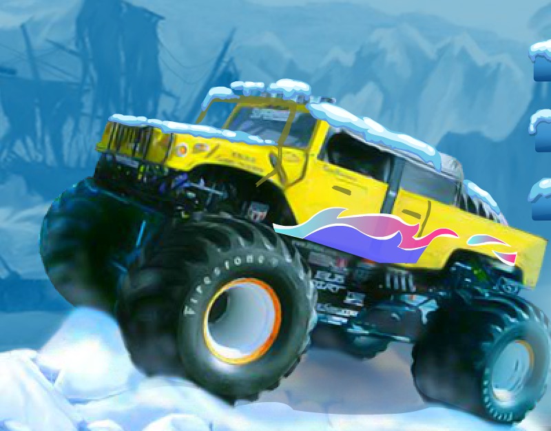 Гра Траса монстрів: зимовий сезон