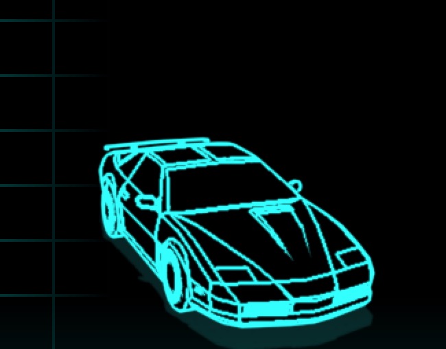 Гра гонки Неонові