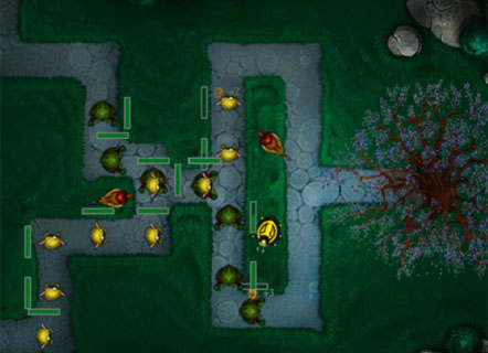 Гра Захисні вежі обороняють ліс