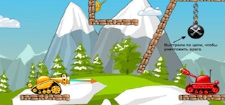 Гра Флеш танки російською - грати онлайн безкоштовно