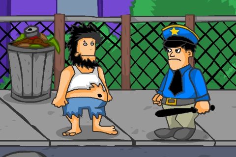 Гра Бомж Хобо 3 - грати онлайн безкоштовно