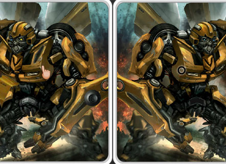 Гра Знайти відмінності з Трансформерами