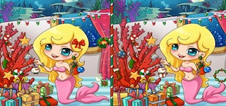 Гра Новий Рік у русалочки