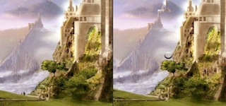 Гра Знайди відмінності у світі фентезі