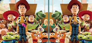 Гра Знайди відмінності з Історією Іграшок 3