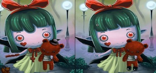 Гра Знайди відмінності у валентинів день