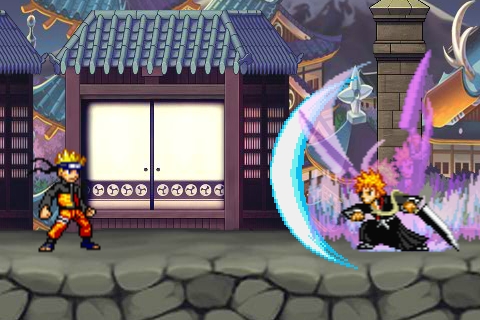 Гра Аніме-битва Лаффи проти Наруто