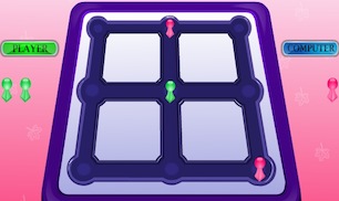 Гра Індійські хрестики нулики з фішками