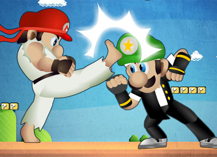 Гра Маріо Стріт-файтер