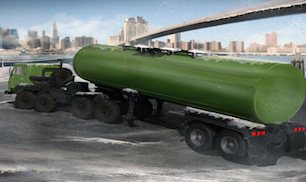 Гра Парковка фури в Новий Рік